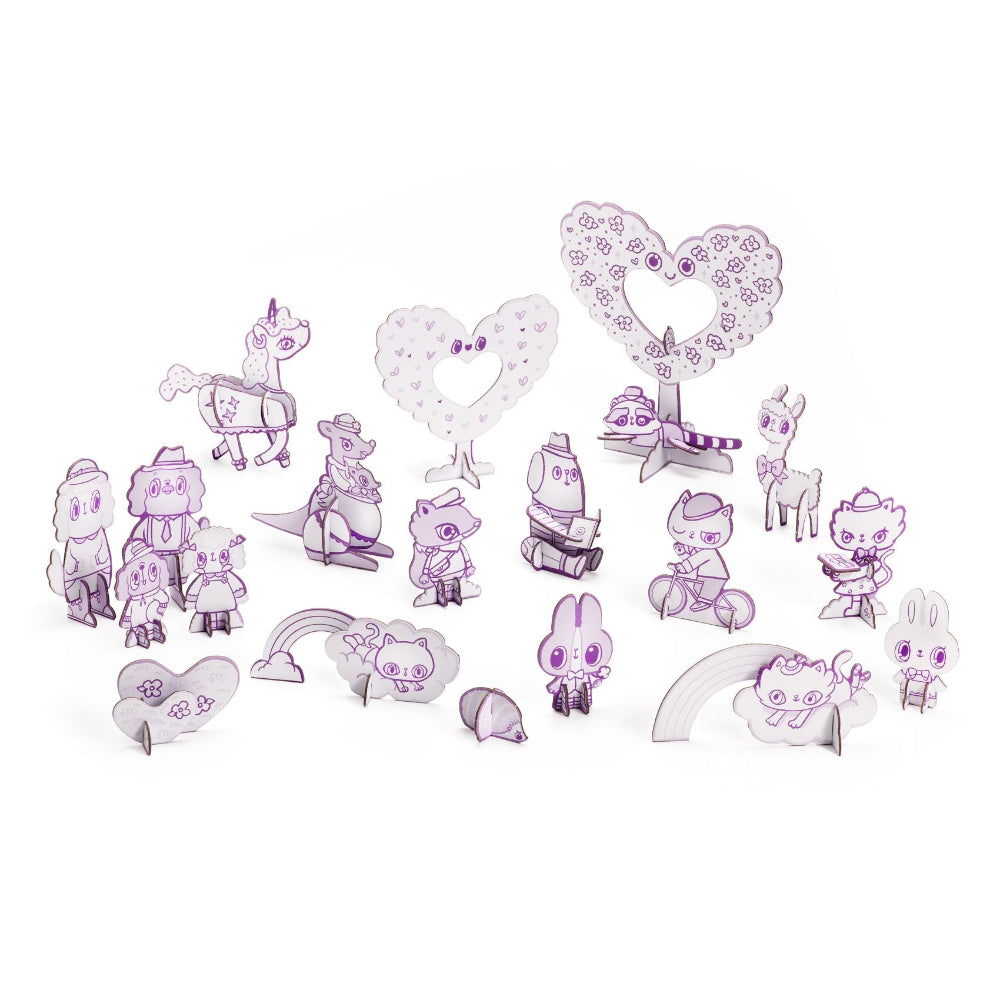 Djeco - DIY Animals - Kawaii World - Binky