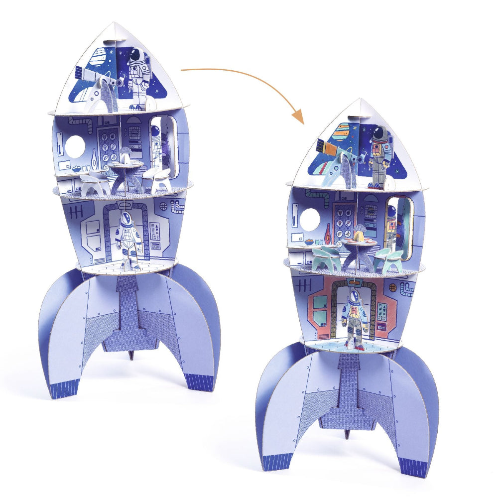 Djeco - DIY Space Rocket - Binky