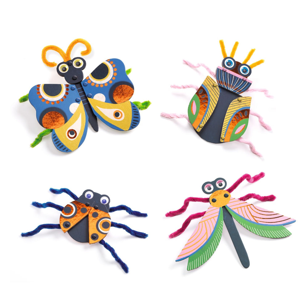 Djeco - Threading Yarn Bugs - Binky