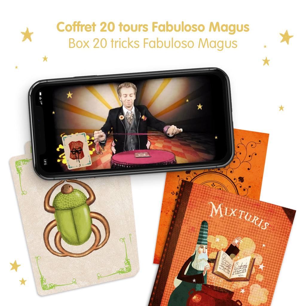 Djeco Fabuloso Magus 20 Trick Magic Set