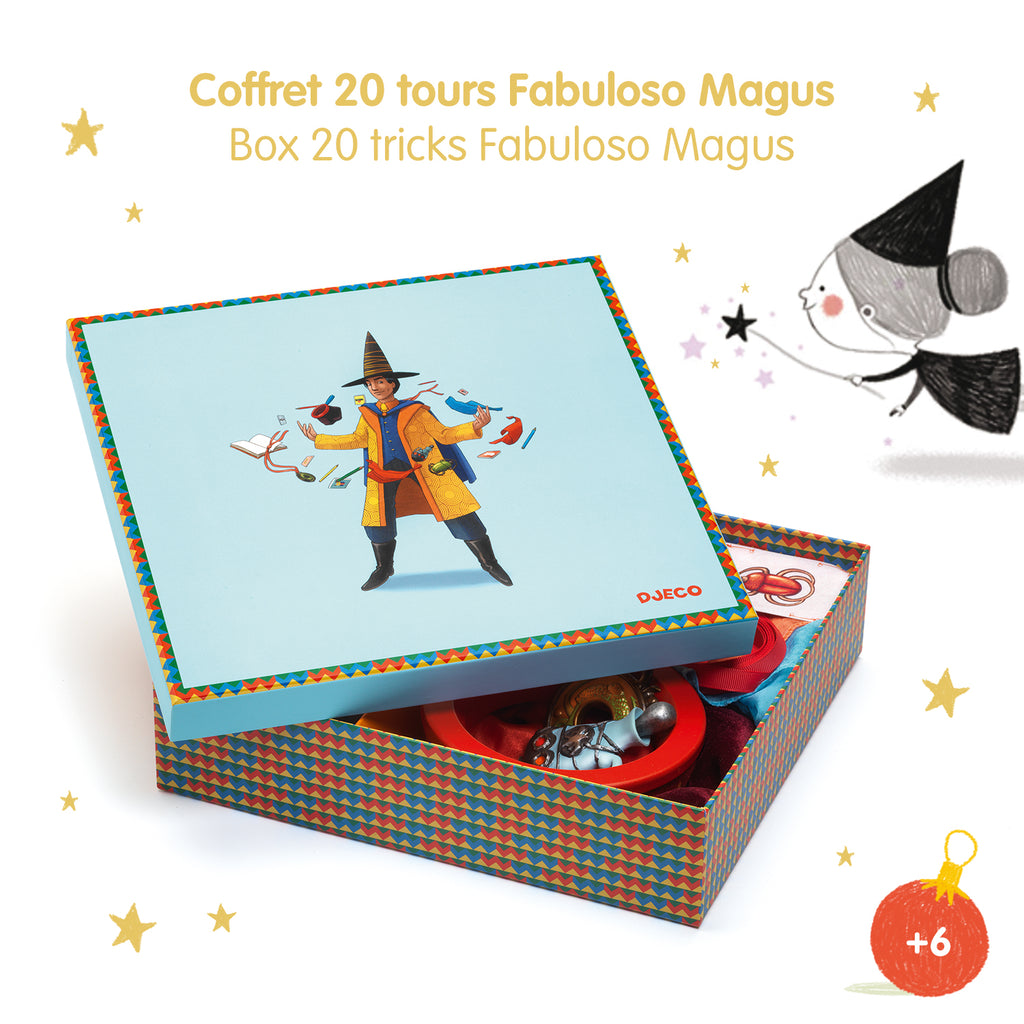 Djeco Fabuloso Magus 20 Trick Magic Set