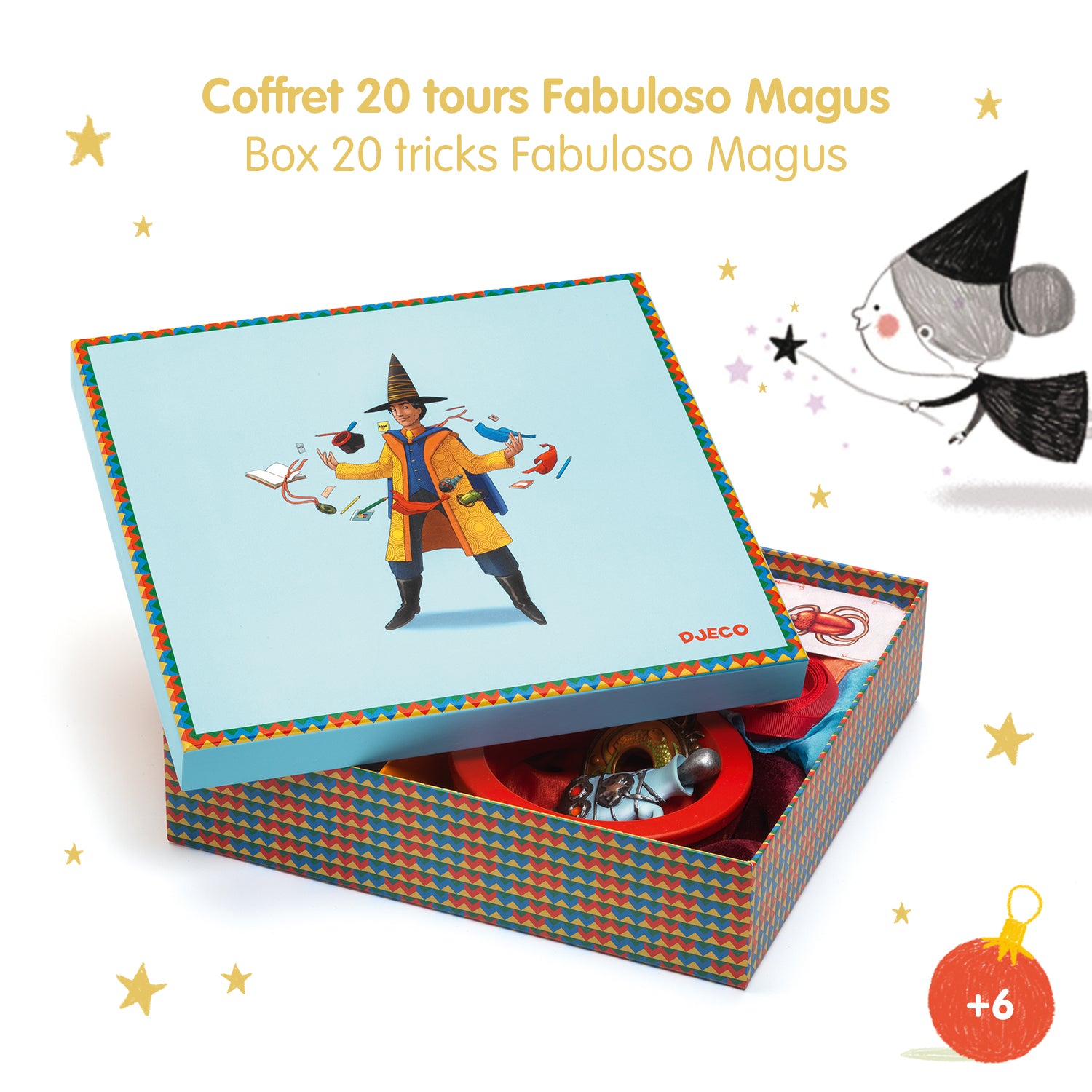 Djeco Fabuloso Magus 20 Trick Magic Set