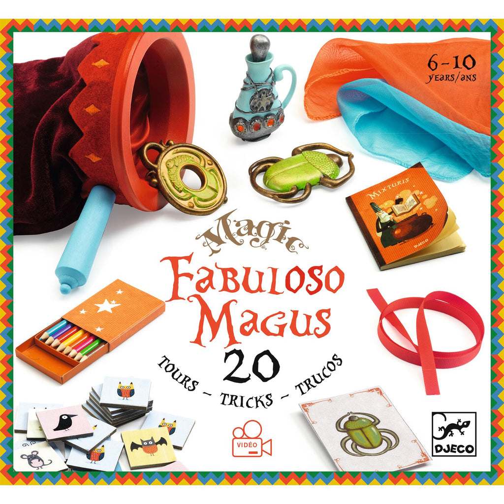 Djeco Fabuloso Magus 20 Trick Magic Set