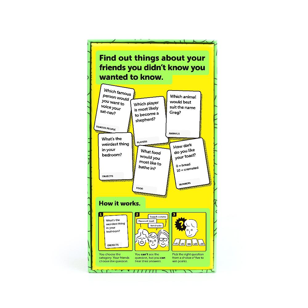 Dumb Questions to Ask Your Friends - Binky