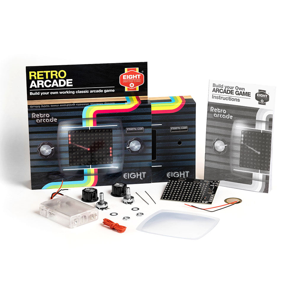 EIGHT Build Your Own Kit - Retro Arcade