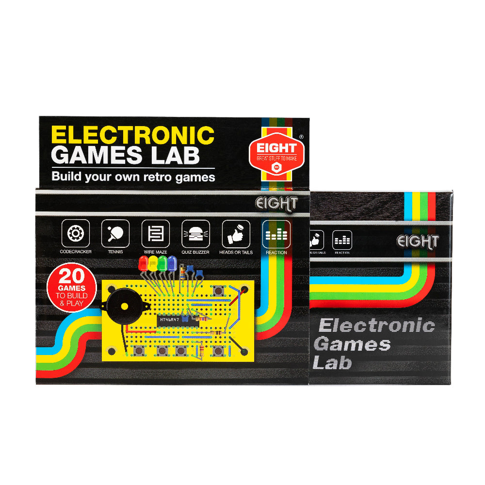 EIGHT Build Your Own Kit - Electronic Games Lab