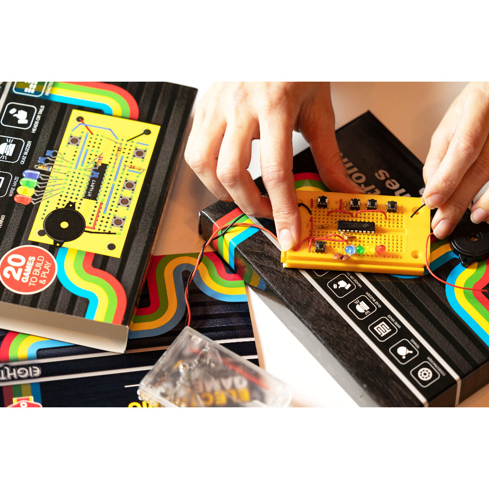 EIGHT Build Your Own Kit - Electronic Games Lab