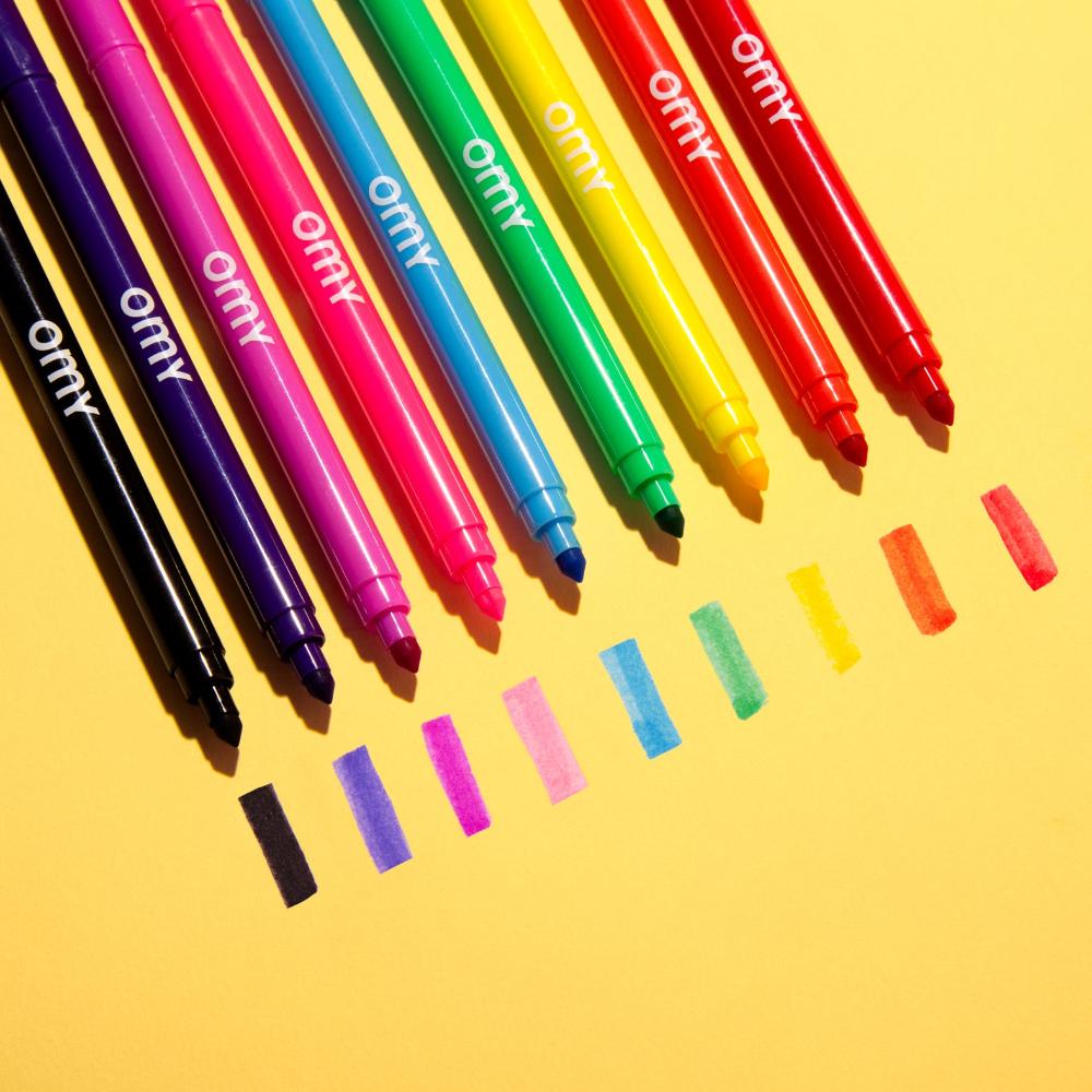 OMY Scented Felt-tip Pens - Binky