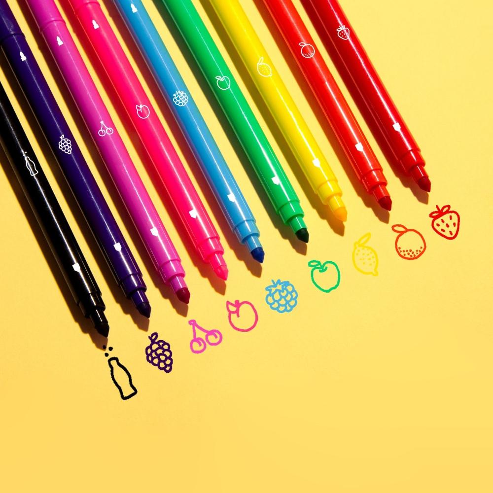 OMY Scented Felt-tip Pens - Binky