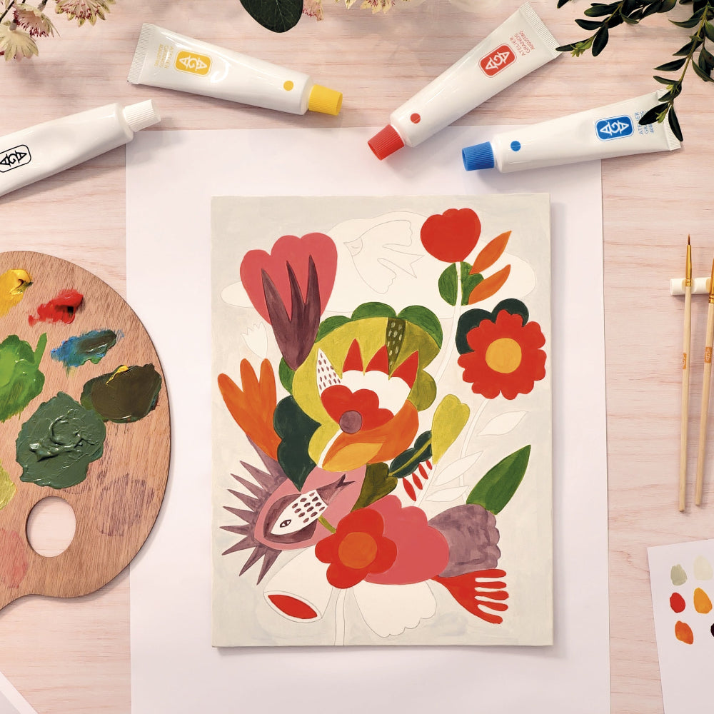 Djeco Atelier 23, Colour Mixing Paint Set