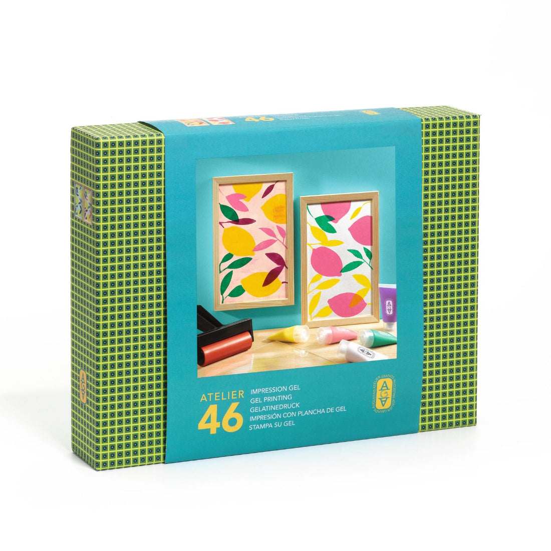 Djeco Atelier 46 - Gel Printing