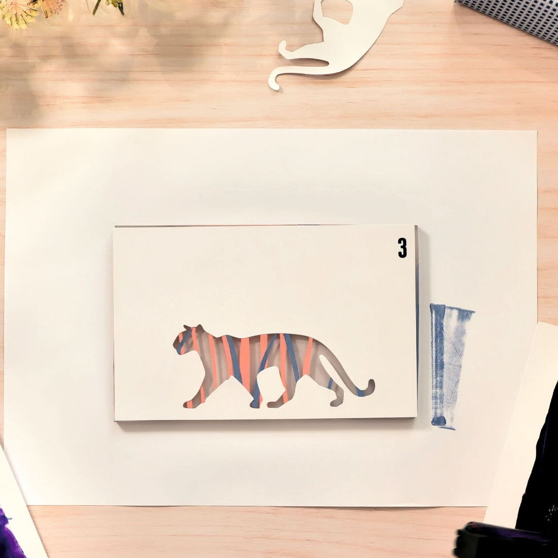 Djeco Atelier 47 - Gel Printing