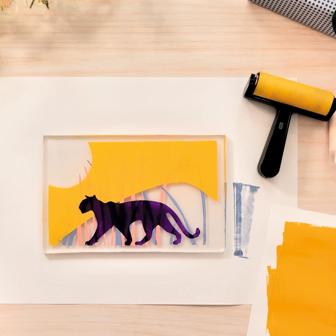 Djeco Atelier 47 - Gel Printing