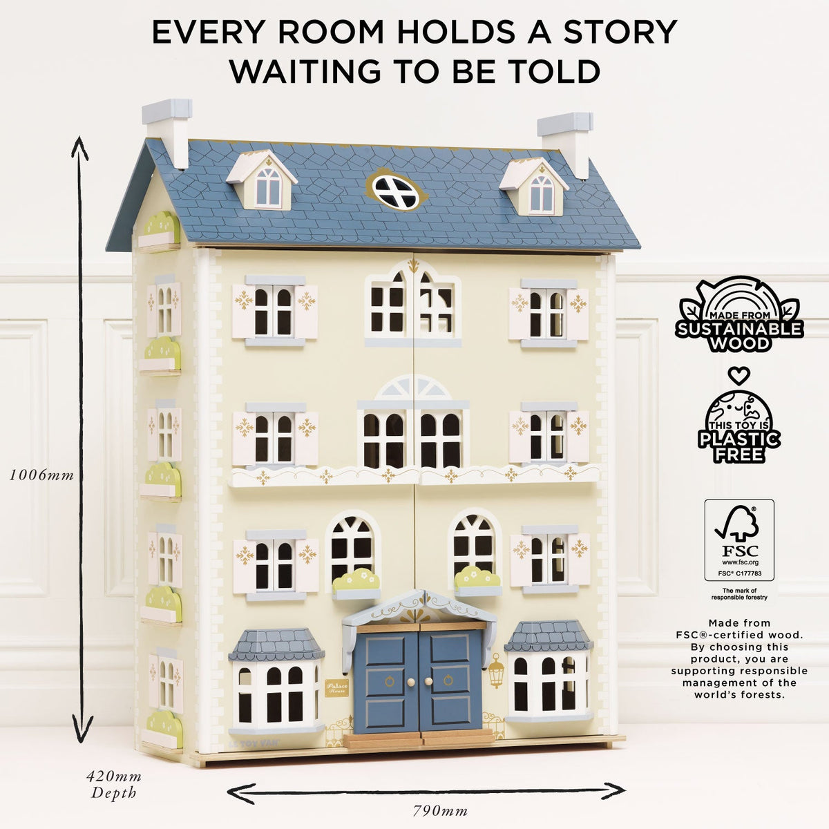 Palace Wooden Dolls House