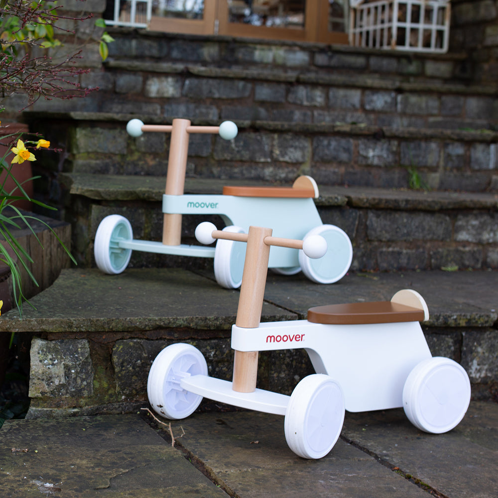 Moover Ride On 4 Wheel Bike - Pink - Binky