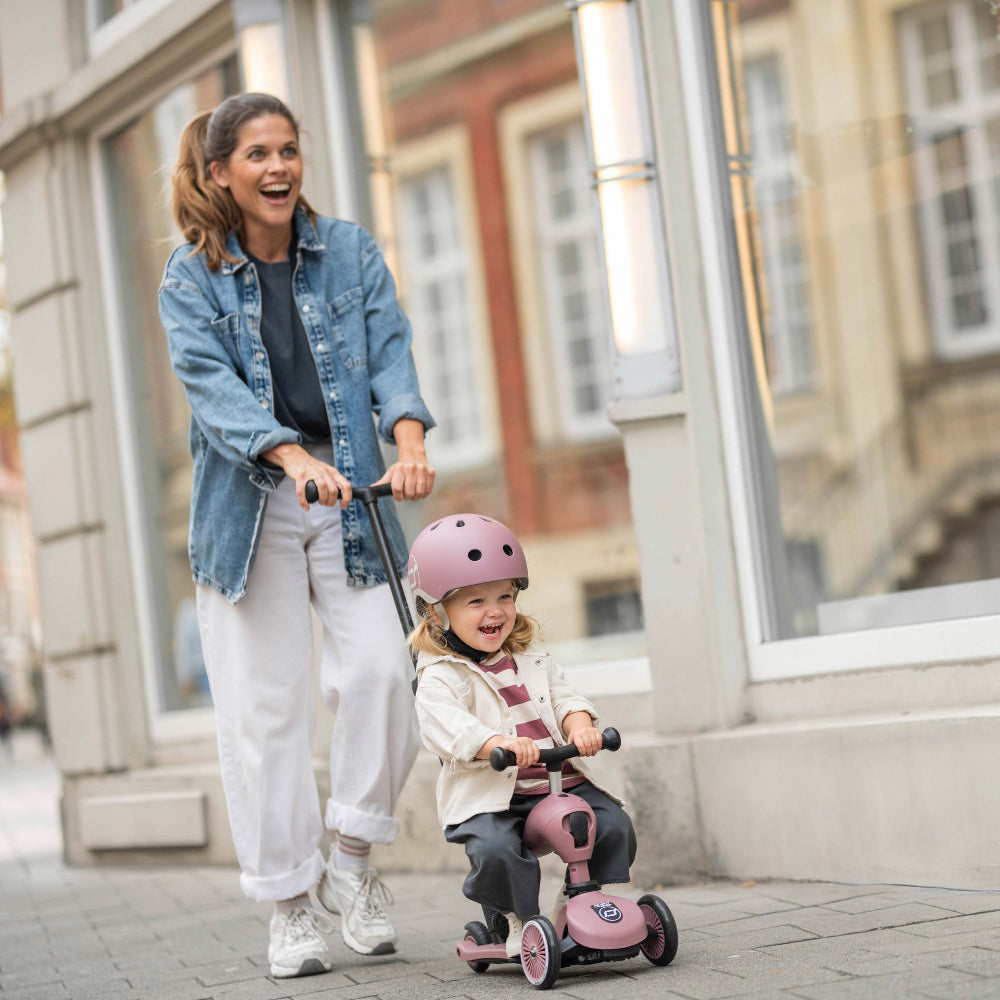 Scoot & Ride Highwaykick 1 Push & Go - Wildberry - Binky