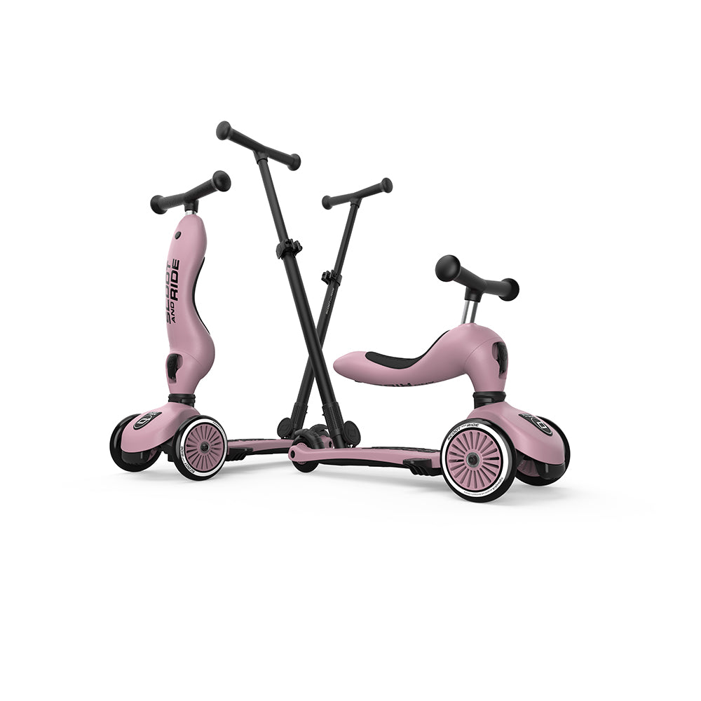 Scoot & Ride Highwaykick 1 Push & Go - Wildberry - Binky