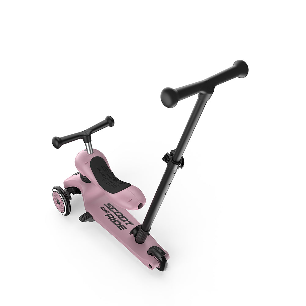 Scoot & Ride Highwaykick 1 Push & Go - Wildberry - Binky