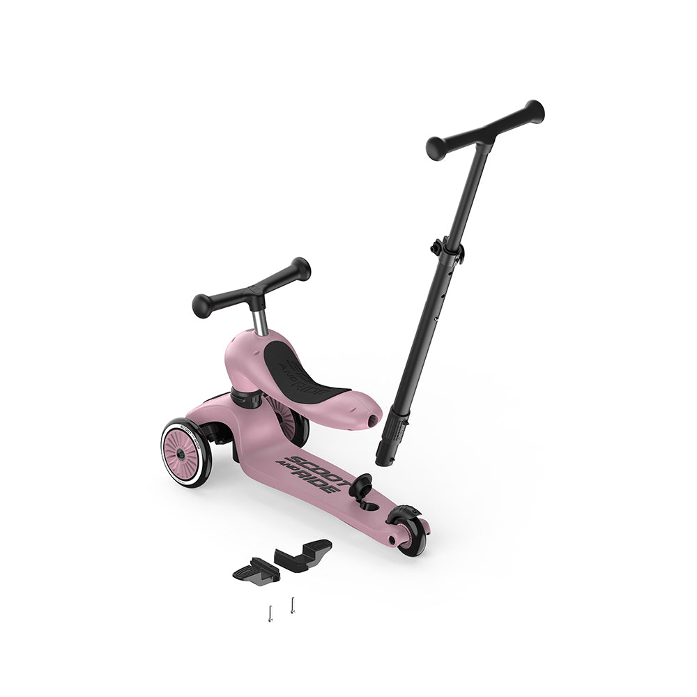 Scoot & Ride Highwaykick 1 Push & Go - Wildberry - Binky