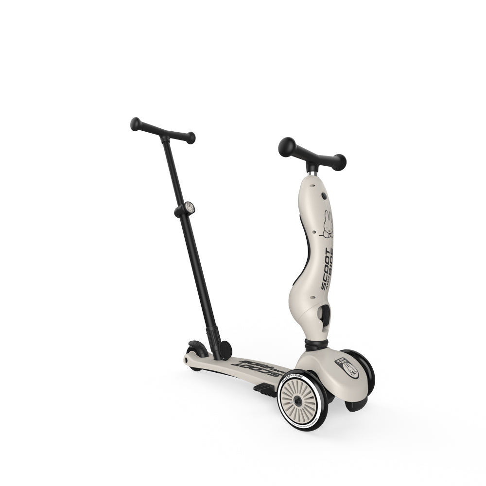 Scoot & Ride x Miffy Highwaykick 1 Push & Go – Ash | Limited Edition