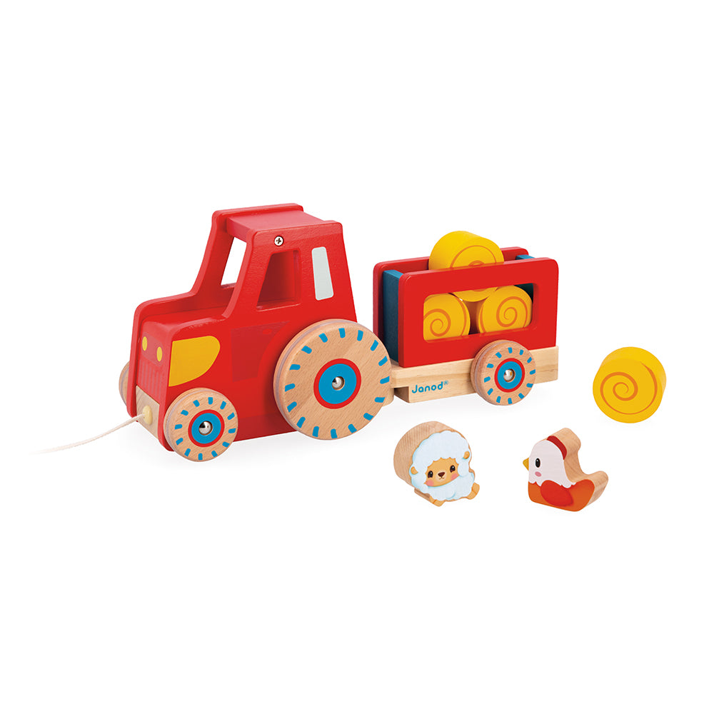 Pull along tractor - Binky