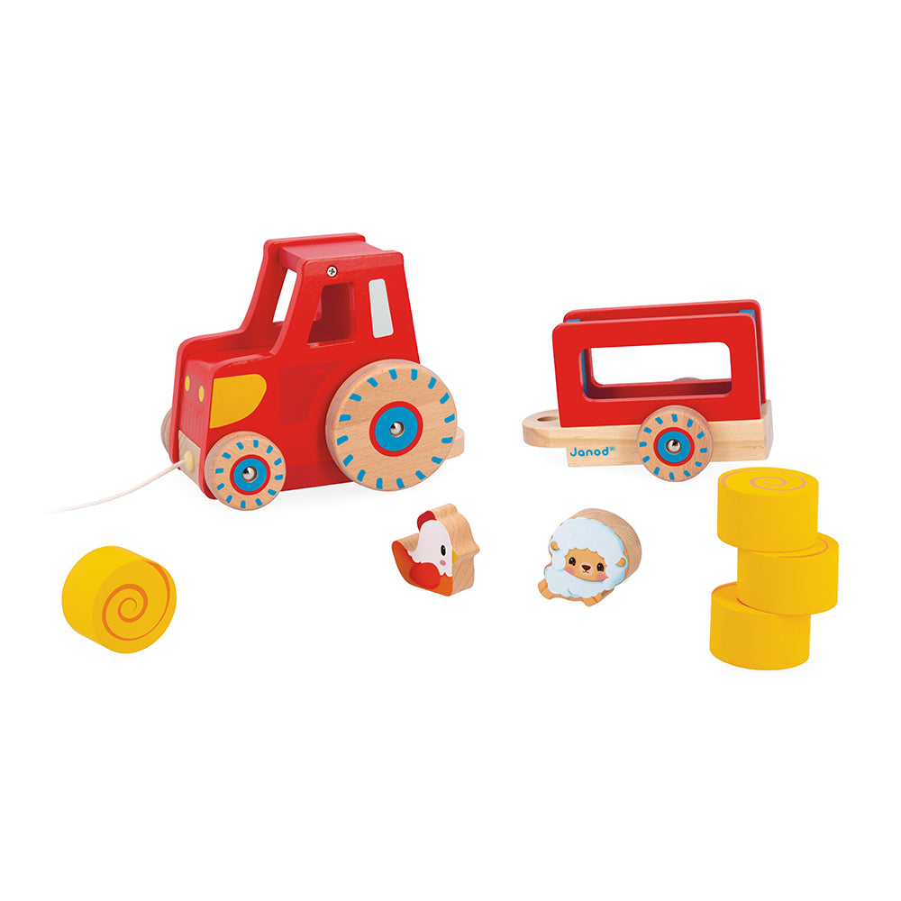 Pull along tractor - Binky