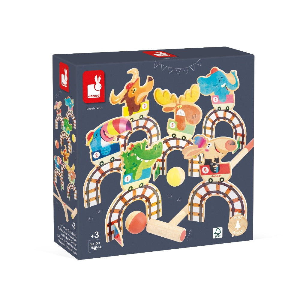 Applepop Roller Coaster Croquet Set - Binky