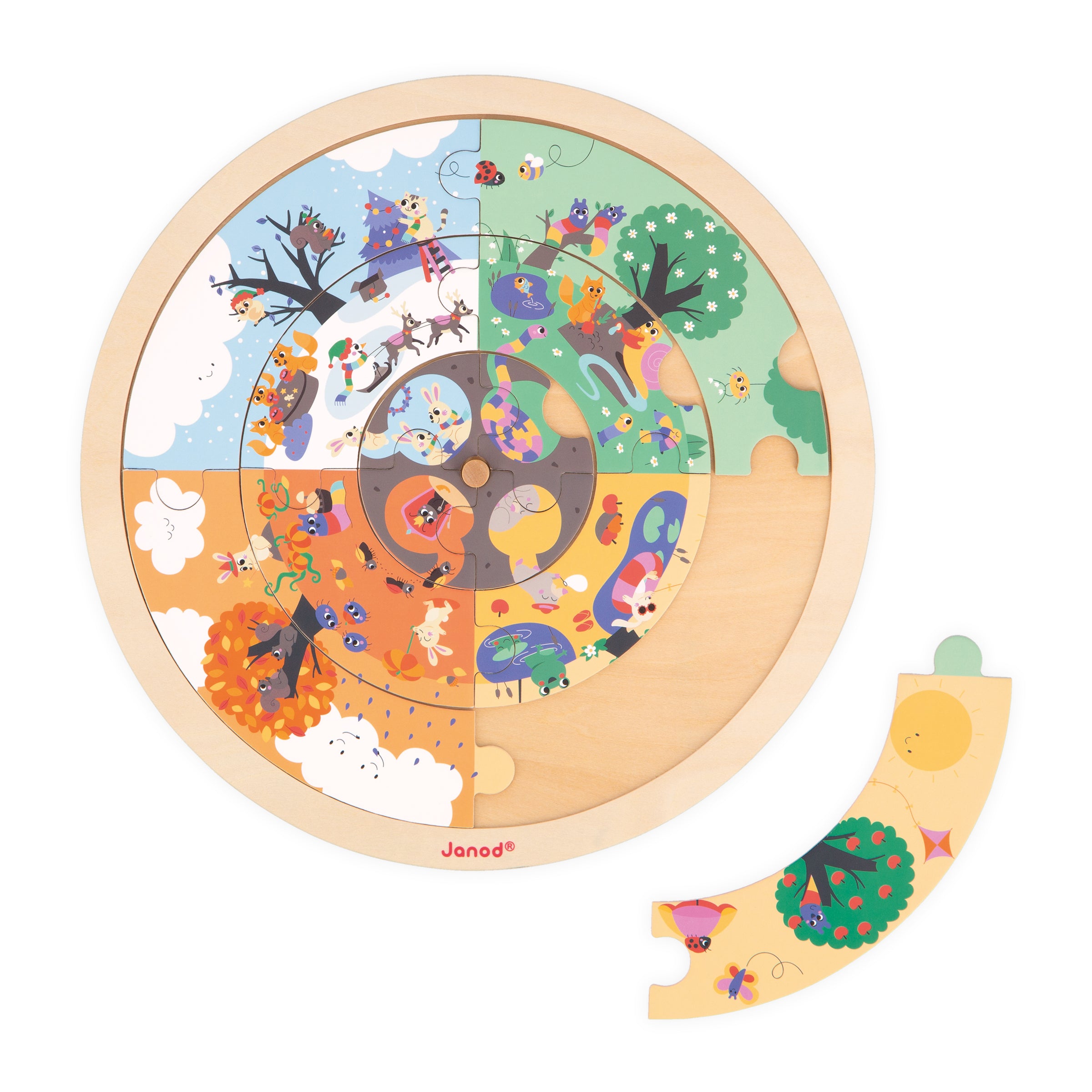 Observation Puzzle - Garden - Binky