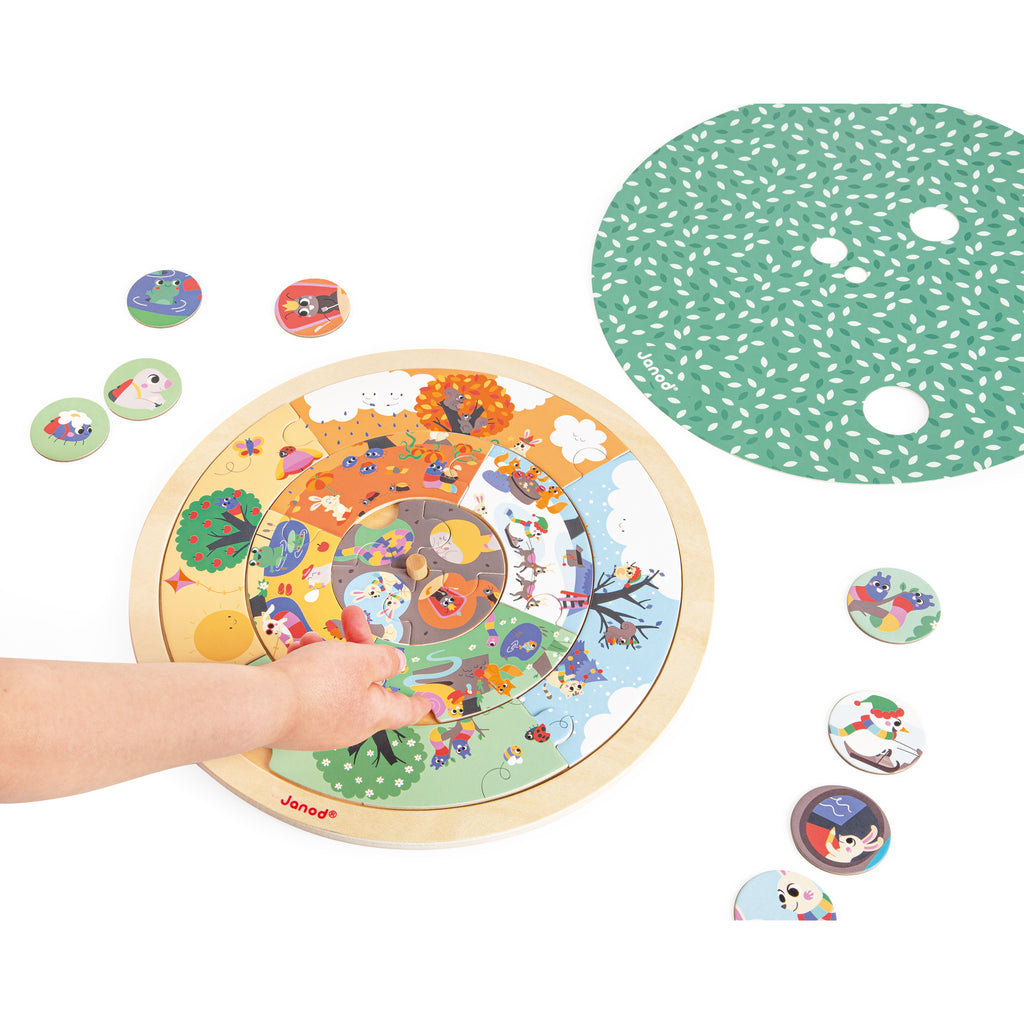 Observation Puzzle - Garden - Binky