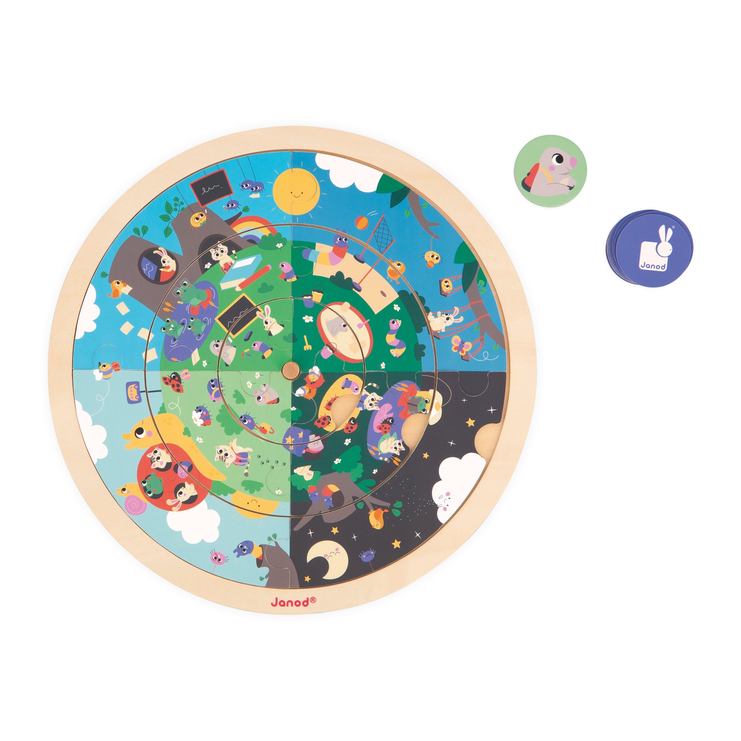 Observation Puzzle - Garden - Binky