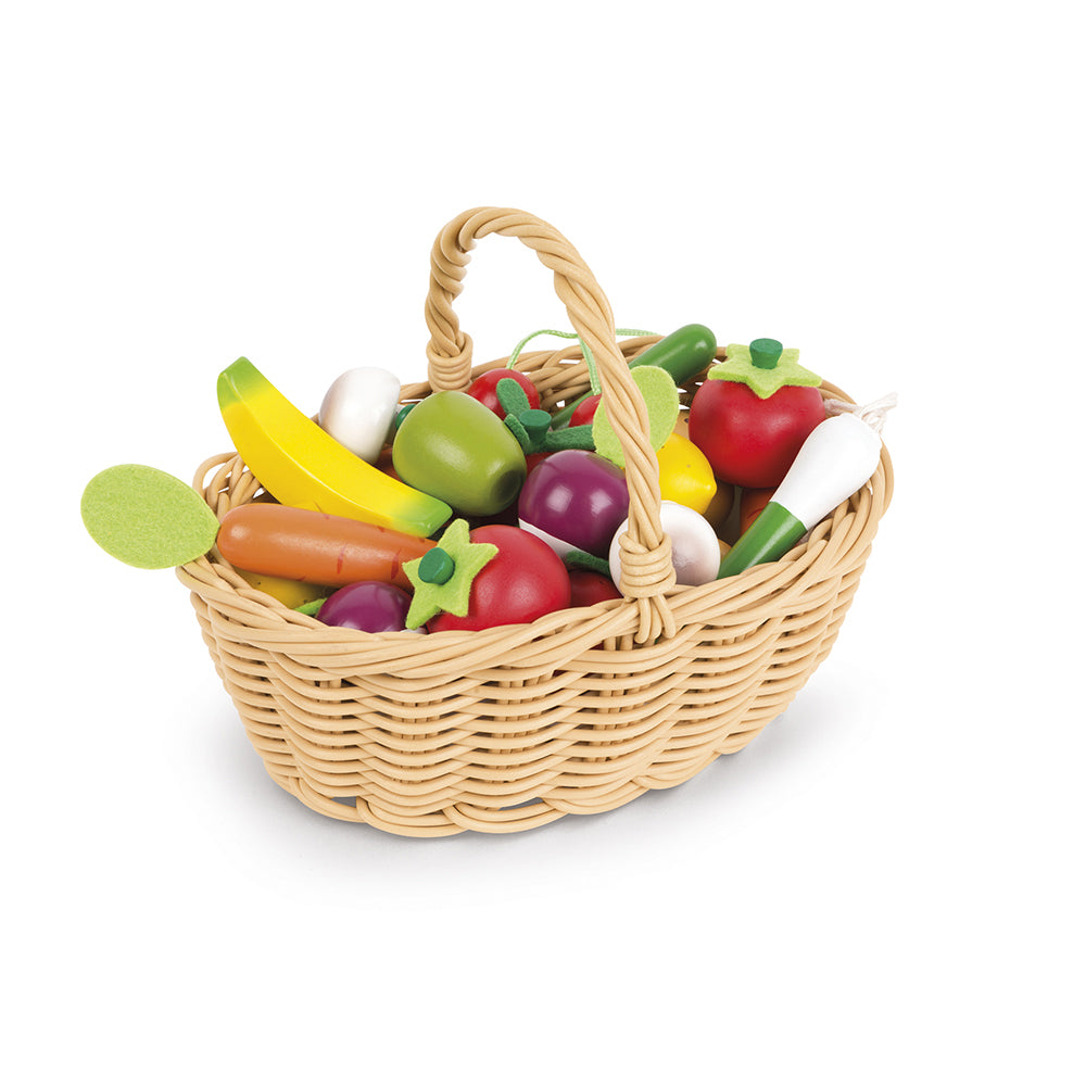 24 Piece Fruit and Vegetable basket - Binky