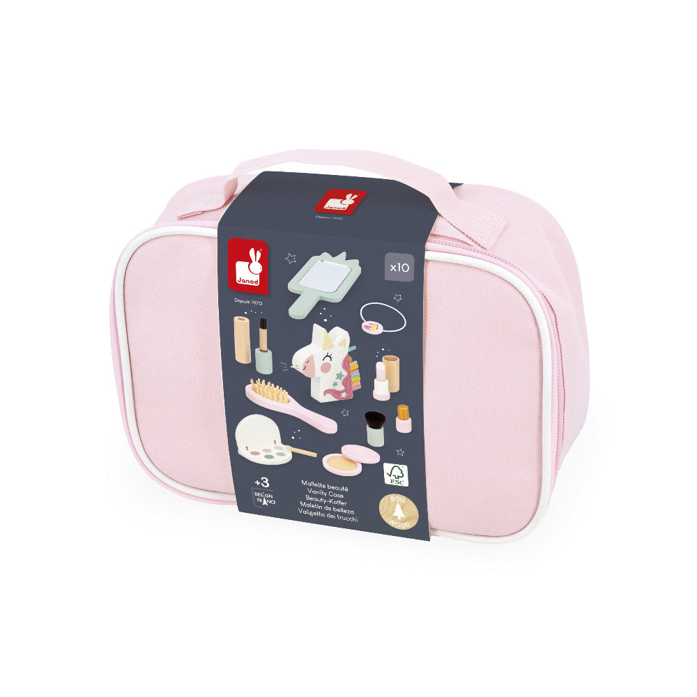 Janod Unicorn Vanity Case - Binky