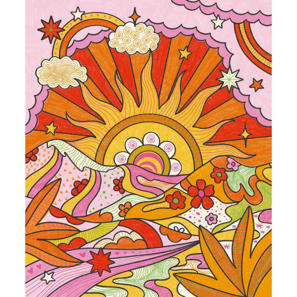 Contours and Glitter Patterns - Dreamland - Binky