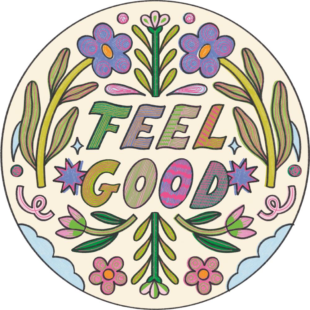 Contours and Glitter Patterns - Dreamland - Binky