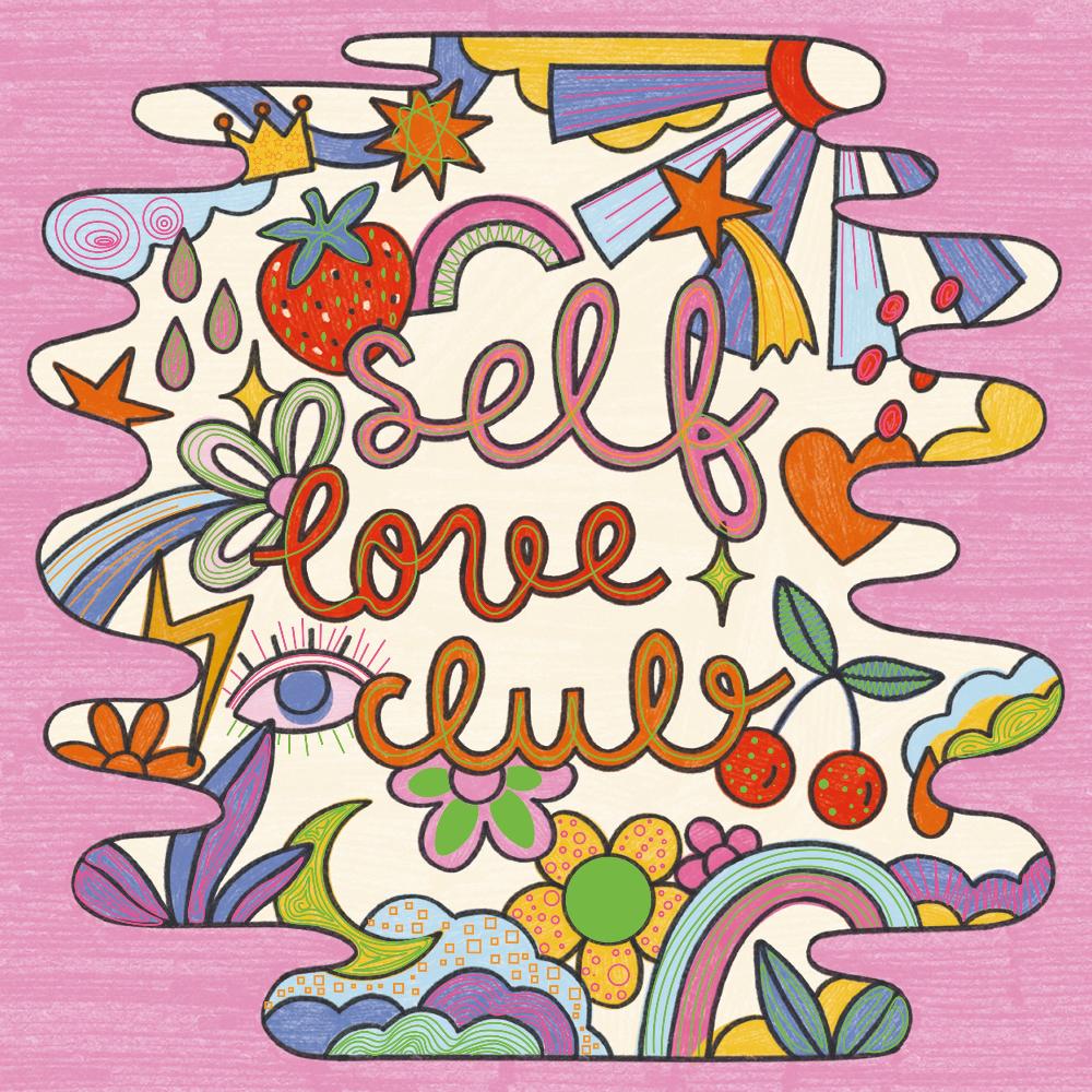 Contours and Glitter Patterns - Dreamland - Binky