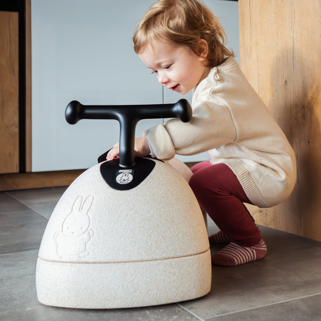 Scoot & Ride x Miffy My First 3-in-1 Baby Walker & Ride-On – Sand | Limited Edition