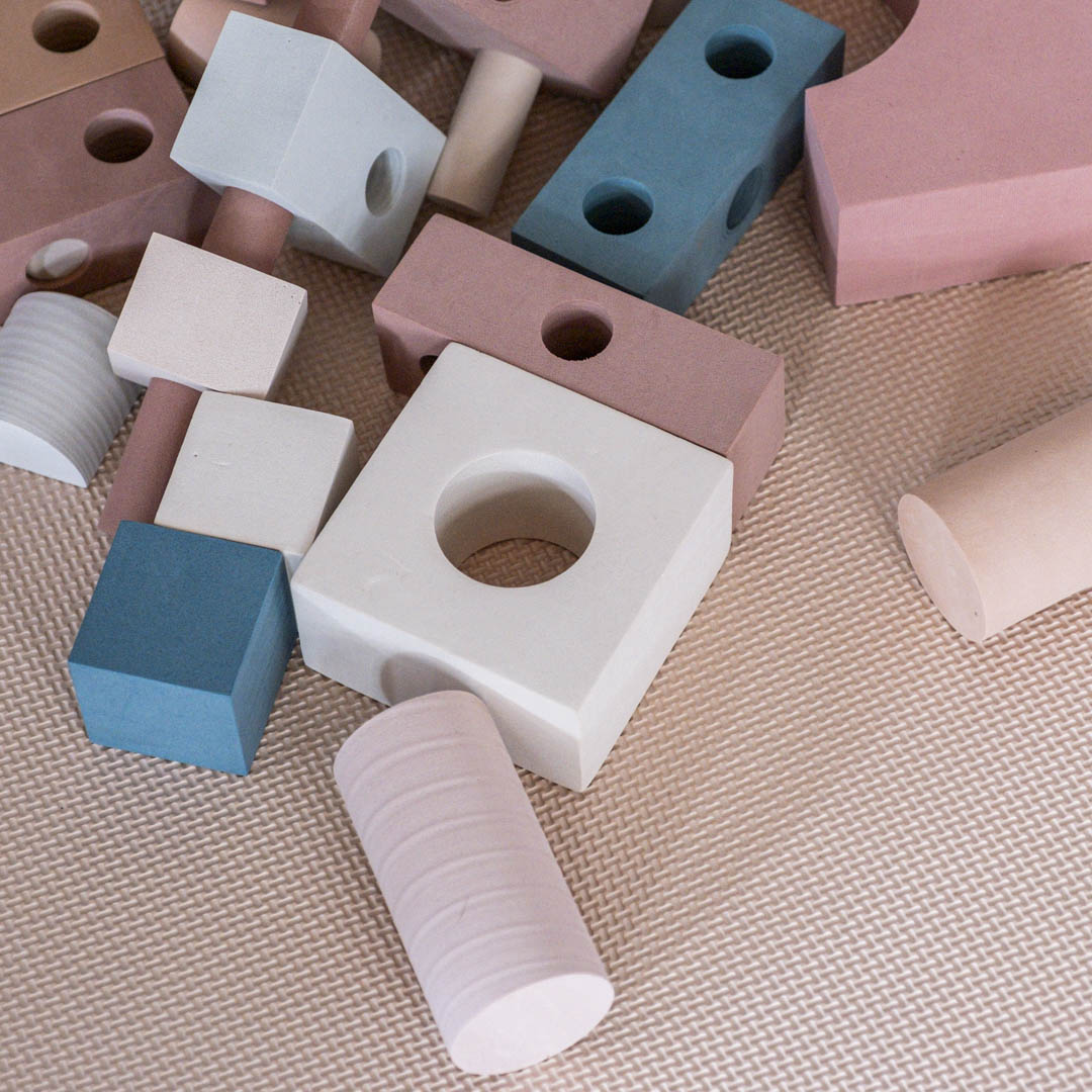 Miko foam blocks - Binky