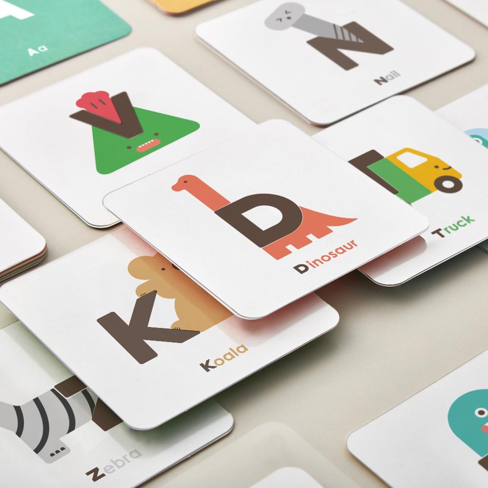 Alphabet Play Cards - Binky