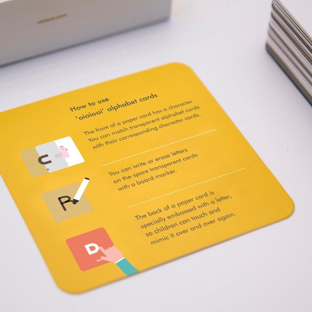 Alphabet Play Cards - Binky