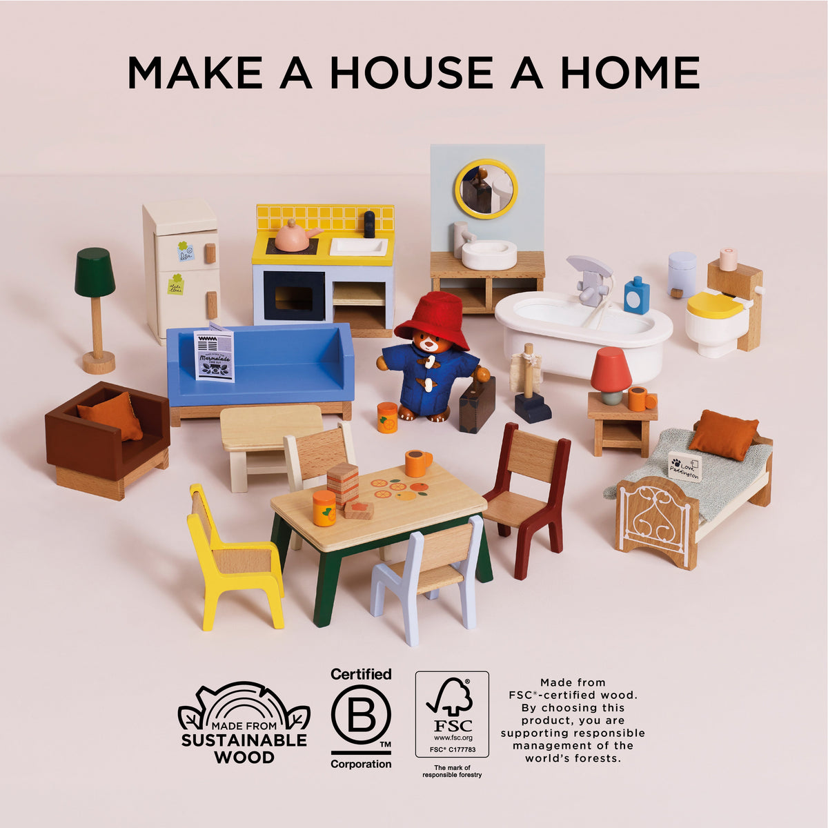 Le Toy Van Paddington™ Dolls House Furniture