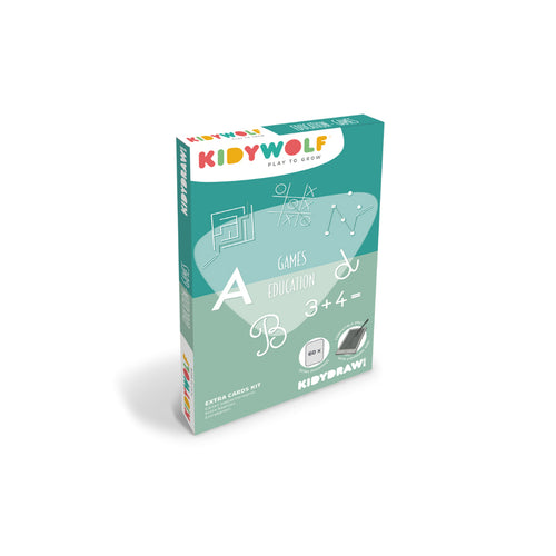 KIDYWOLF educational product packaging on a white background