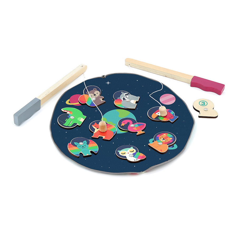 Andy Westface - Space Fold Away Fishing Game - Binky