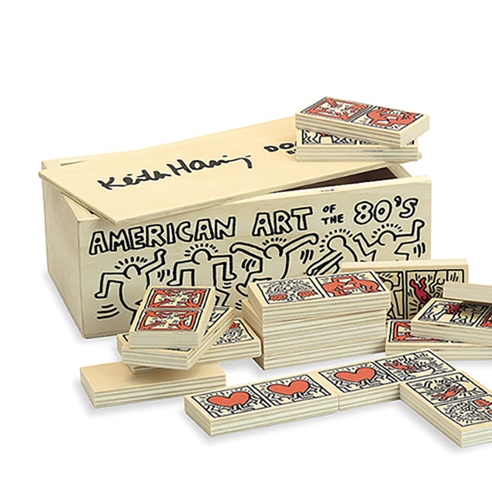 Keith Haring - Dominoes - Binky