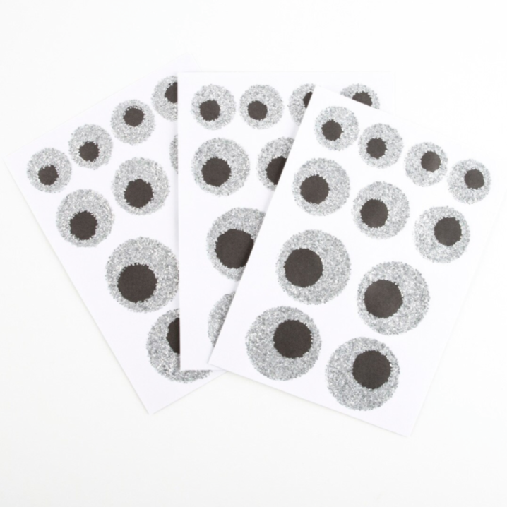 Meri Meri Glitter eyeball stickers - Binky