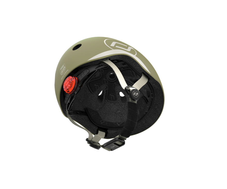 Scoot & Ride Helmet - Olive Size XXS - S
