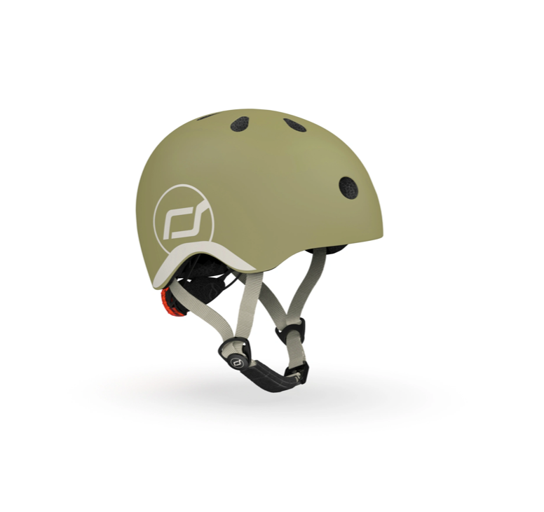 Scoot & Ride Helmet - Olive Size XXS - S