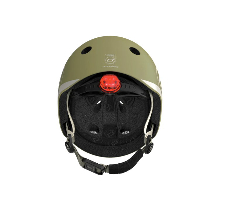 Scoot & Ride Helmet - Olive Size XXS - S