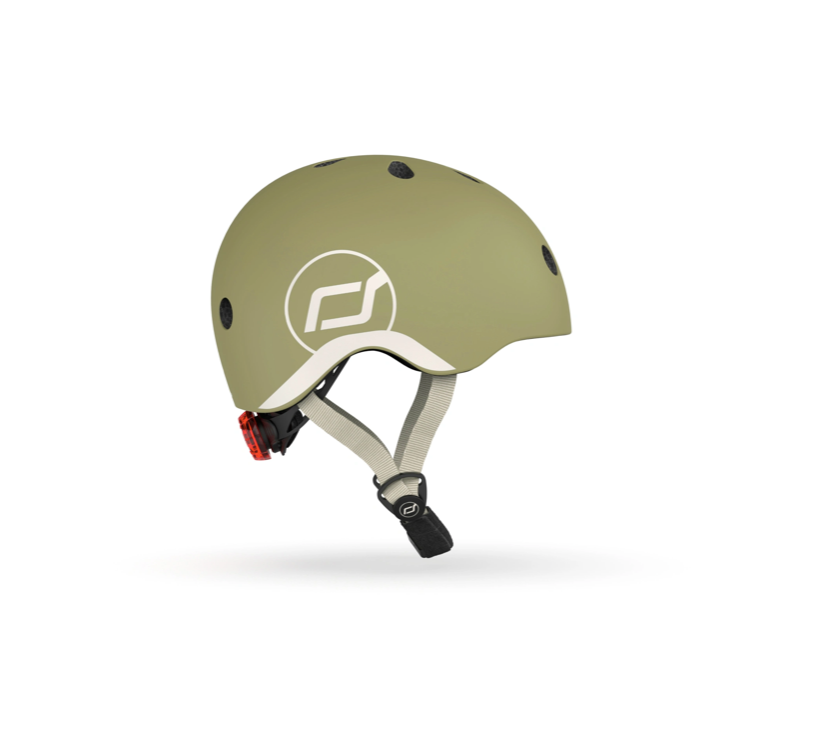 Scoot & Ride Helmet - Olive Size XXS - S