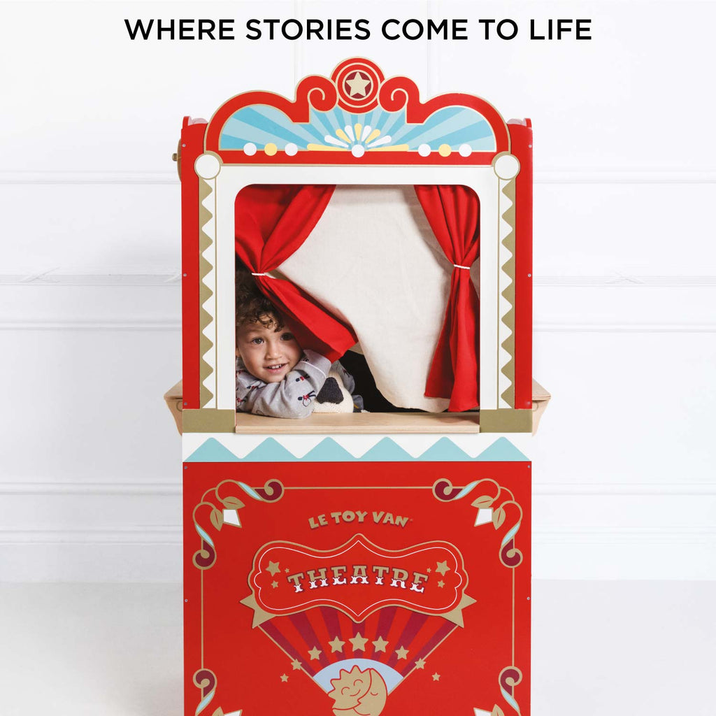 Le Toy Van Retro Toy Puppet Theatre