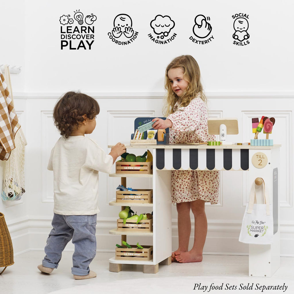 Le Toy Van Supermarket Till Checkout & Accessories